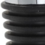 silver tone, red, black