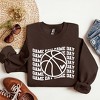 Simply Sage Market Women's Graphic Sweatshirt Basketball Game Day Stacked - 3 of 3