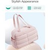 Gym Bag for Women with Toiletry Pouch, Lightweight Weekender Bags for Women with Wet Pocket Duffle Bag - 2 of 4