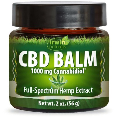 Irwin Naturals Cbd Balm 1,000 mg 2 oz Balm.