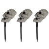 Northlight Set of 3 Skull Stakes Outdoor Yard Halloween Decorations - 3 of 4