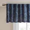 Gracie Mills Saffron Botanical Embroidered Faux Silk Window Valance - 2 of 4