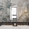 SEVOBAL Bathroom Storage Cabinet Recessed Metal Framed Medicine Cabinet with Mirror and Adjustable Shelves, White, 15.74"*4.72"*23.6" - 2 of 4