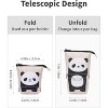 Fmeida Standing Pencil Case, Cute Stand up Pencil Pouch, Telescopic Pen Pouch, Portable Pencil Holder, Kawaii Stand up Pencil Case - 2 of 4