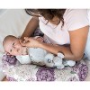 Sweet Jojo Designs Girl Support Nursing Pillow Cover (Pillow Not Included) Peony Floral Garden Purple Ivory and Green - 2 of 4