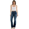 Derek Heart Womens Mid Rise Slim Bootcut Jeans - 4 of 4