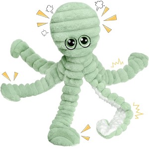 Prime Pets Dog Toys for Large Small Medium Dogs, 27" Extra Large Octopus Crinkle Squeaky Dog Chew Toy - 1 of 4