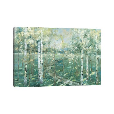 iCanvas Meadow Light by Sally Swatland Canvas Print Wall Art