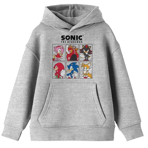  SEGA Sonic The Hedgehog Little Boys Fleece Pullover Hoodie 4:  Clothing, Shoes & Jewelry