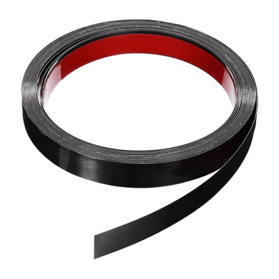 Unique Bargains Self-Adhesive Stainless Steel Mirror Finish Peel and Stick Wall Trim