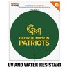 George Mason University Primary Logo Automotive Car Window Locker Circle Bumper Sticker - 2 of 4
