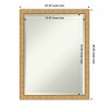 Amanti Art Lila Beveled Wood Framed Bathroom Vanity Wall Mirror - 3 of 4