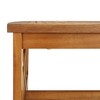 vidaXL Patio Lounge Set - 3 Piece Vintage-Style Solid Acacia Wood - Includes Benches, Coffee Table & Cushions - 4 of 4