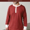 Goumi Dad Thermal Long-Sleeve Lounge Top - image 2 of 4