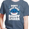 Boys' - Baby Shark - Don't Mess With Dadday Shark Short Sleeve Graphic T-Shirt - 2 of 4