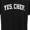 Women's - Instant Message - Yes Chef Collegiate Short Sleeve Graphic T-Shirt - 2 of 4