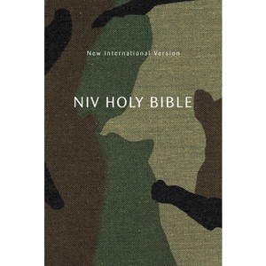 Niv, Holy Bible, Compact, Paperback, Woodland Camo, Comfort Print - by  Zondervan - 1 of 1