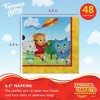 Treasures Gifted Daniel Tiger Napkins - 6.5in x 6.5in Disposable Paper Napkins - Daniel Tiger Birthday Party Supplies - 3 of 4