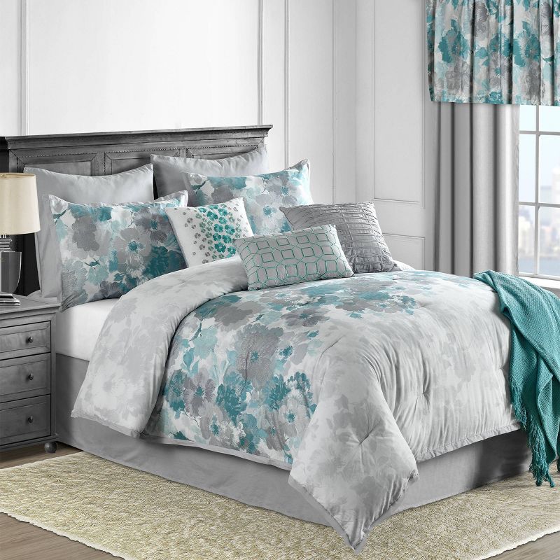 10pc Claire Comforter Set - Lanwood Home, 1 of 8