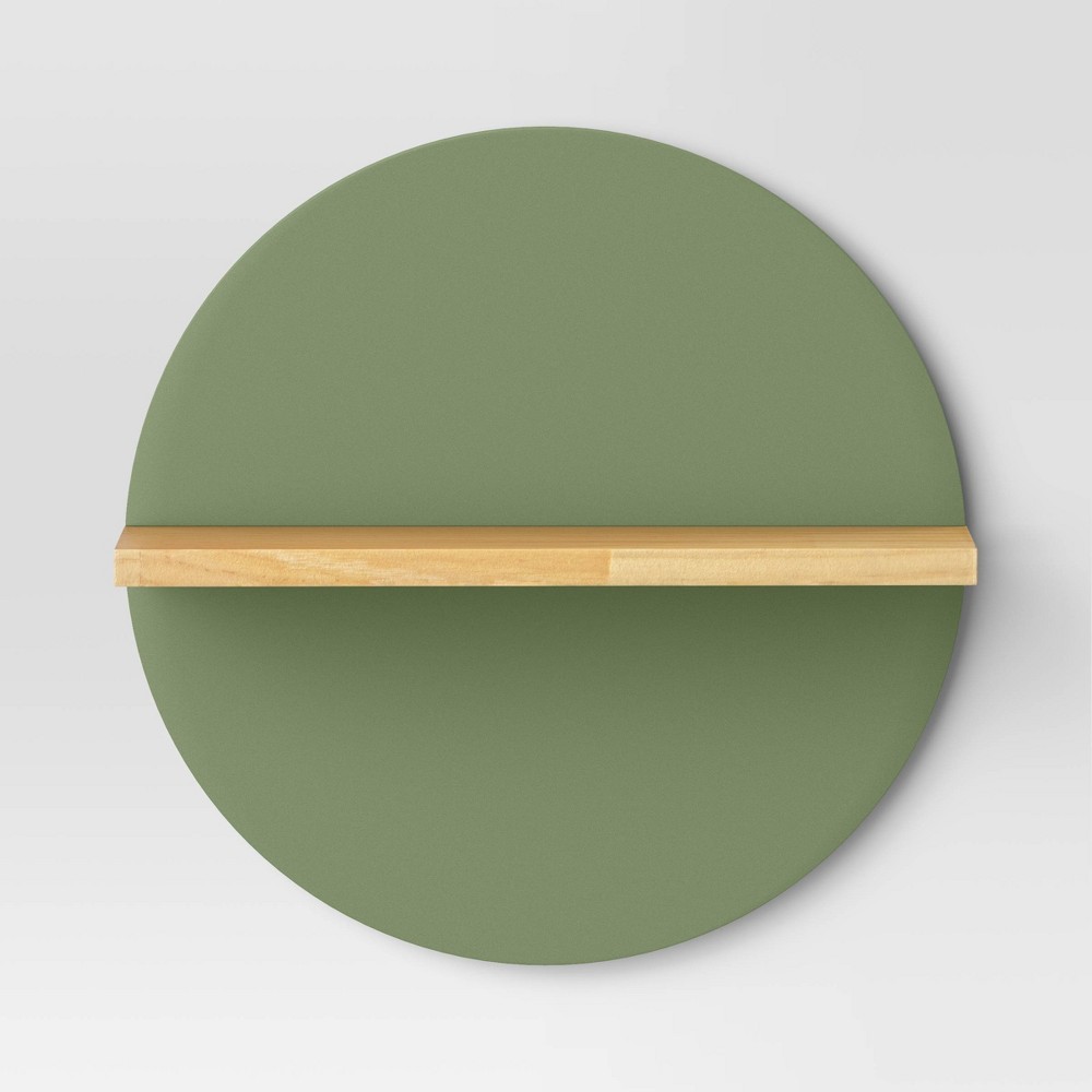 Circle Kids' Shelf Green - Pillowfort