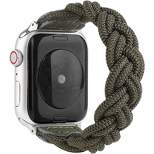 Worryfree Gadgets Braided Nylon Band for Apple Watch 38/40/41mm 42/44/45mm iwatch Series 8 7 6 SE 5 4 3 2 1