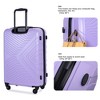 KTMBDW Luggage with Spinner Wheels & Zipper, 3-Piece Travel Suitcase ABS+PC Hardshell Luggage Set with TSA Lock (20+24+28 inch) - 2 of 4