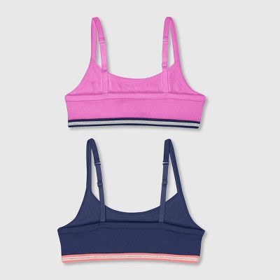 hanes cotton sports bra