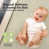 KeaBabies 2pk Soothe Waterproof Fitted Mini Crib Sheets for Girl, Boy, 100% Organic Soft Cotton Pack and Play Sheets - 4 of 4
