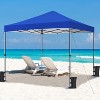 Yaheetech 10x10ft Pop-up Canopy with One-Push-To-Lock Setup Mechanism - 2 of 4