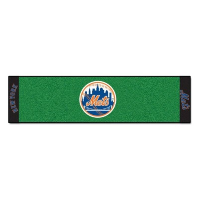 MLB New York Mets 1.5'x6' Putting Mat - Green