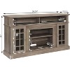 TV Media Stand Modern Entertainment Console for TV Up to 65", Entertainment Center, Retro Wooden TV Console with Open and Closed for Living Room - 2 of 4