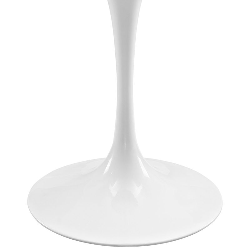 48&#34; Lippa Oval Artificial Marble Dining Table White - Modway, 4 of 7