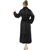 PAVILIA Womens Robe Fleece Plush Soft, Fluffy Fuzzy Cozy Warm Lightweight Bathrobe, Shower Spa House Long - image 2 of 4