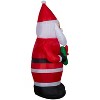 Gemmy Christmas Airblown Inflatable Santa OPP , 6.5 ft Tall, Multi - 4 of 4