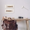 Stupell Industries Minimal Laundry Clothespins Brown White Design - 2 of 4