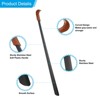 Unique Bargains Stainless Steel Curved Handle Shoe Horn 2 Pcs - 3 of 4