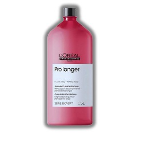 L'Oreal Serie Expert Pro-Longer Shampoo (50.7 oz / 1.5 L XXL LITER) Loreal Hair Thickening Shampoo | Gently Cleans | Adds Volume and Shine - 1 of 3