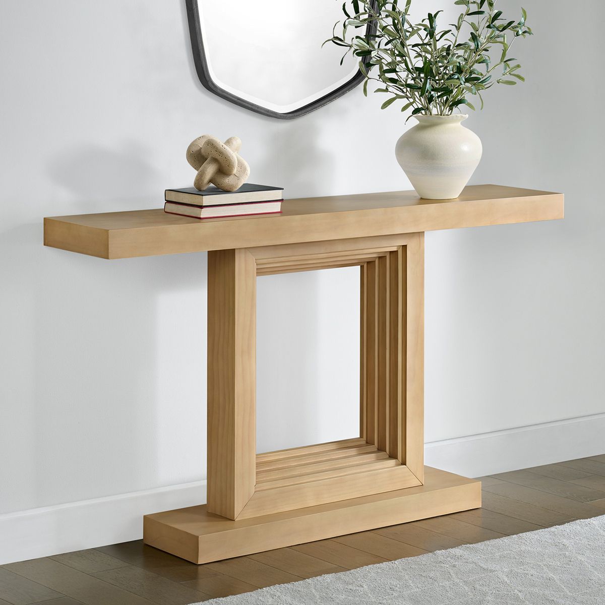 Pismo Solid Wood Console Table 56 Inch - thumbnail 4