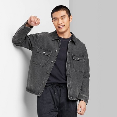 Denim jacket shop target mens