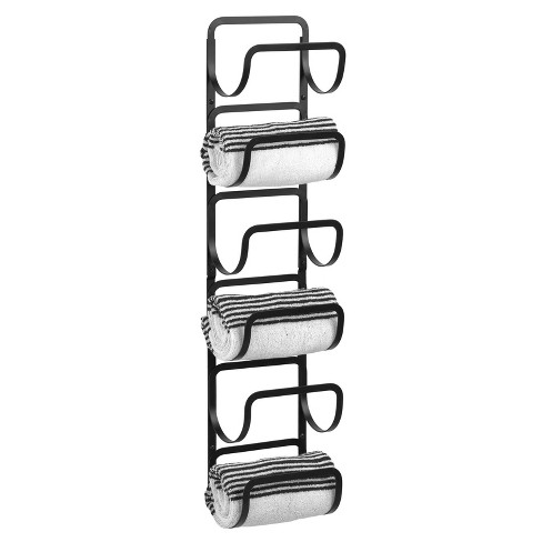 Stainless Steel Towel Organizer Towel Rack Retractable Towel Rack Bath Towel  Holder Storage Organizer for Home Hotel