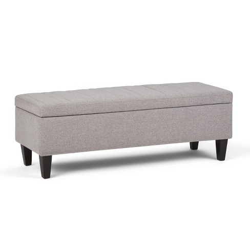 Grey store ottoman target