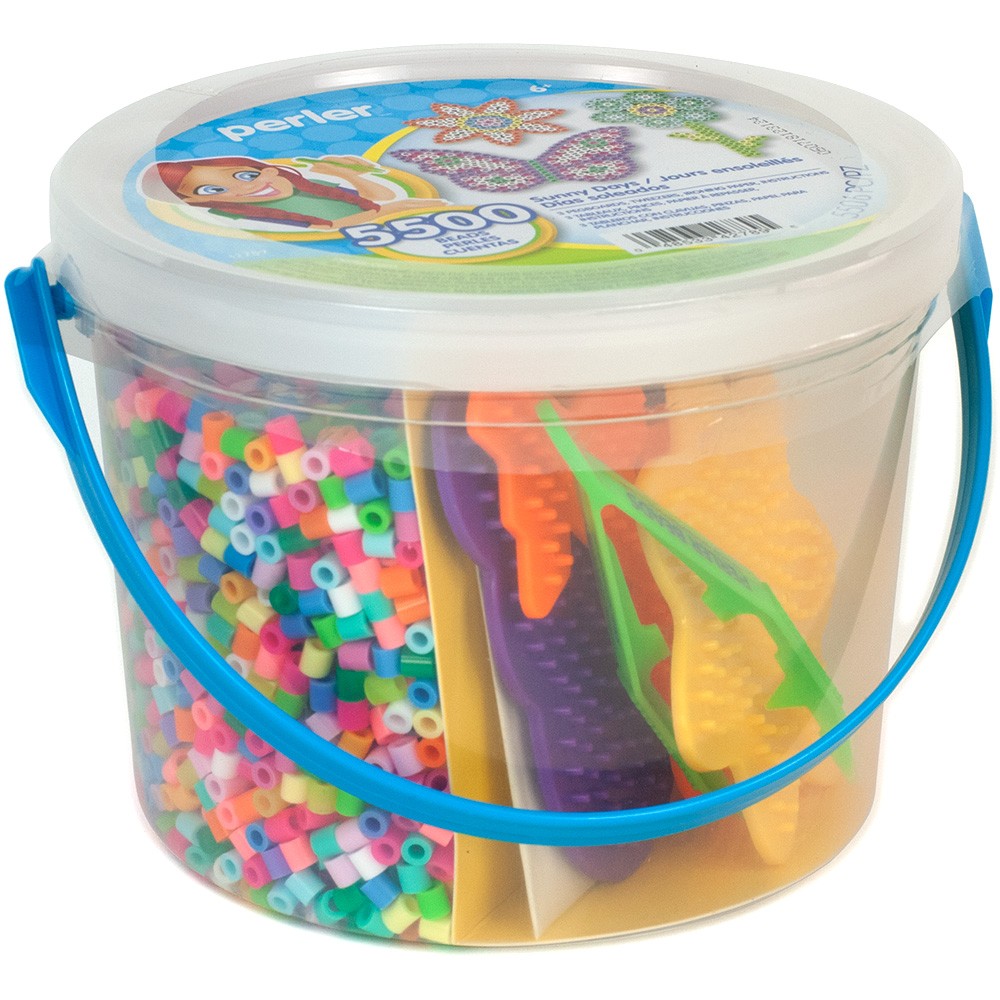 Perler Fuse Bead Activity Craft Kit (5506 Pieces)
