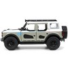 2021 Ford Bronco Gray and White w/Matt Black Hood w/Roof Rack "M2 Motoring" "Just Trucks" Series 1/24 Diecast Model Car by Jada - 3 of 4