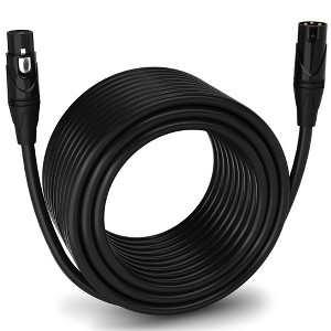 LyxPro Balanced XLR Cable, Male to Female, 3 Pin Microphone Cable - 1 of 4