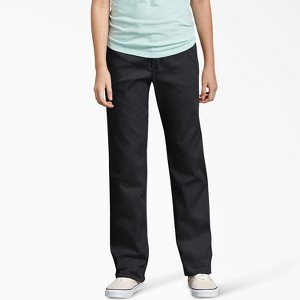 Dickies Girls' Slim Fit Pants, 4-20 - 1 of 3