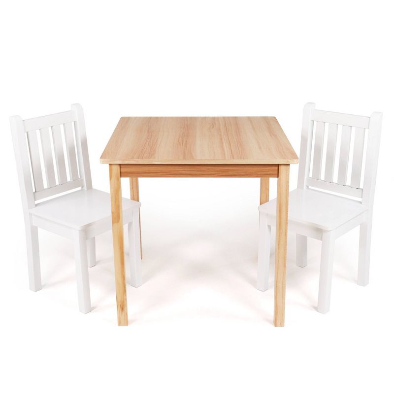 3pc Journey Big Kids&#39; Table and Chair Set Tan - Humble Crew, 3 of 7