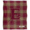 Elon University Campus Plaid Spirit Silky Touch Super Soft Throw Blanket 50x60 - 2 of 4