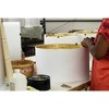 Vynxaria Square Bell Hardback Lampshades, 6"x12"x10" Black with Gold Lining - 4 of 4