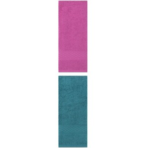 REGALWOVEN 2 Pack Cotton Absorbent Soft Decorative Bathroom Hand Towels 13" x 30" - 1 of 4