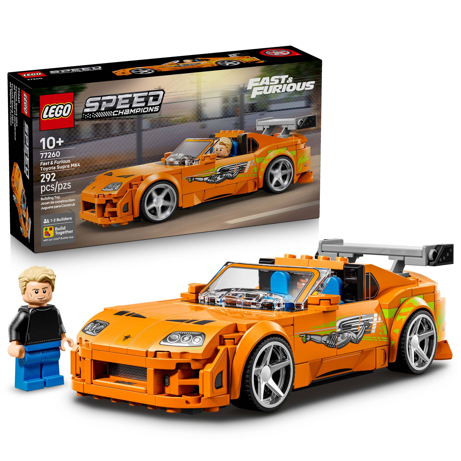 LEGO Speed Champions The Fast and The Furious Toyota Supra MK4 77260